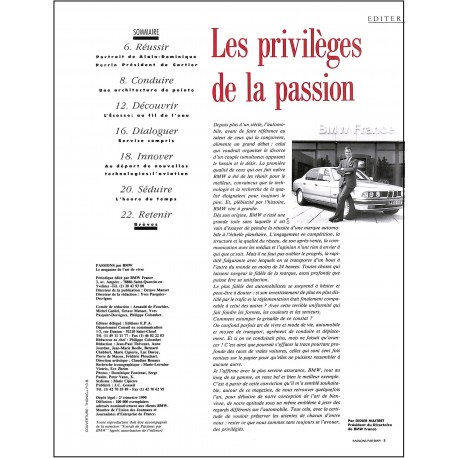 Passions |Premier Numéro