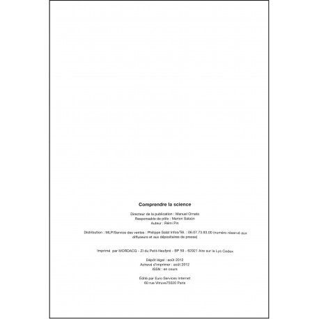 Comprendre la Science |Premier Numéro