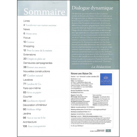 Rénover avec maison chic |Premier Numéro