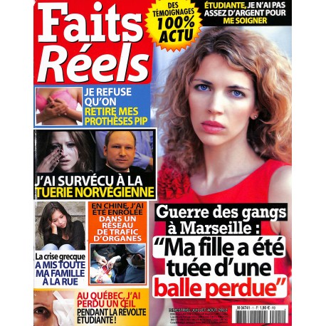 Faits Réels |Premier Numéro
