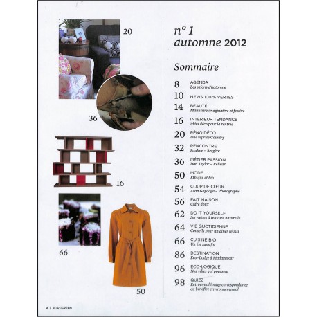 PURE GREEN MAGAZINE |Premier Numéro