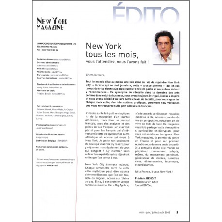 New York |Premier Numéro