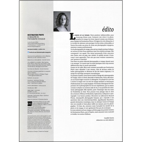 DESTINATION PHOTO |Premier Numéro