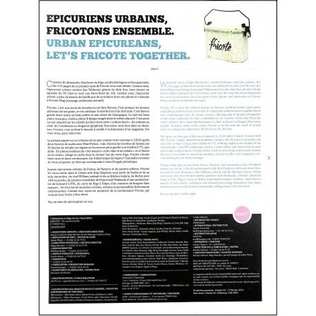 Fricote |Premier Numéro