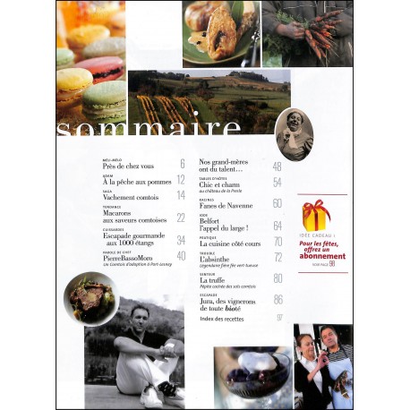 Comtois en Cuisine |Premier Numéro