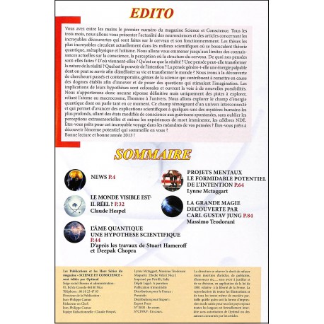 SCIENCE & CONSCIENCE |Premier Numéro