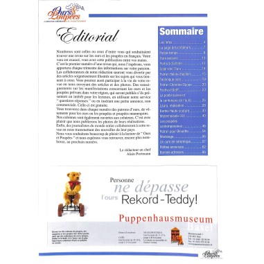 Ours & Poupées |Premier Numéro