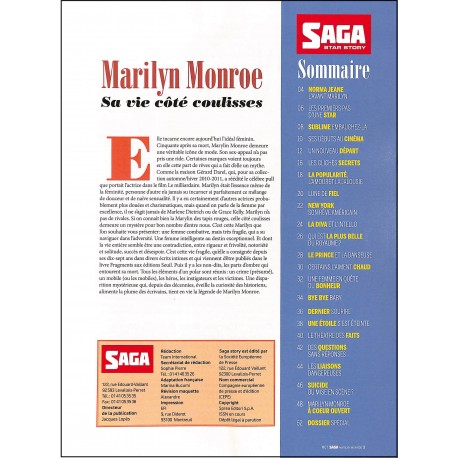 SAGA STAR STORY |Premier Numéro
