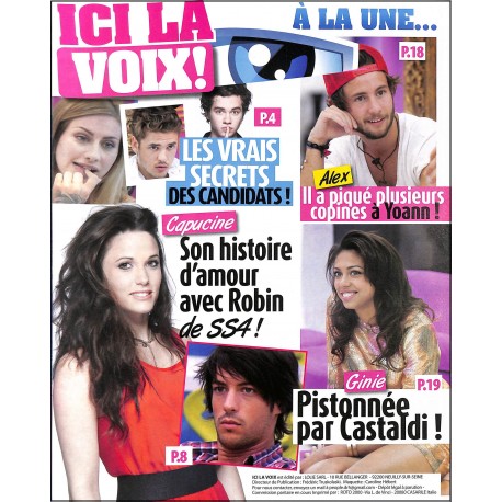 ICI LA VOIX |Premier Numéro