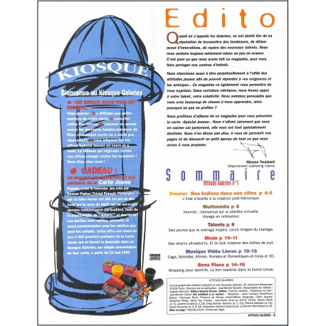 Attitude Galeries |Premier Numéro