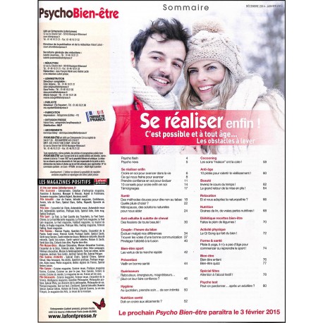 PsychoBien-être |Premier Numéro