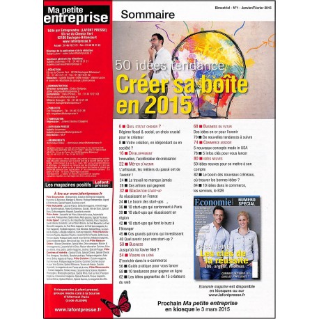 Ma petite entreprise |Premier Numéro