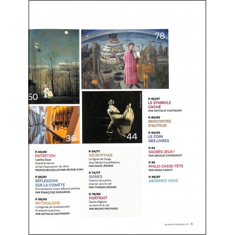 SYMBOLE & PHILOSOPHIE |Premier Numéro