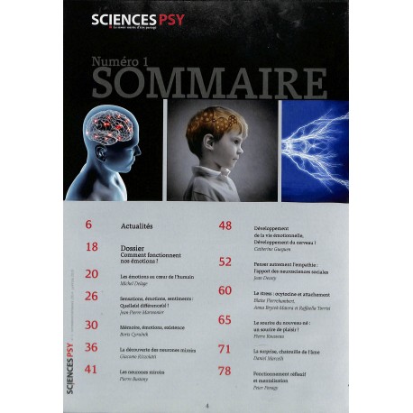 SCIENCES PSY |Premier Numéro
