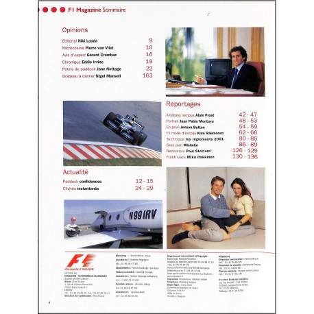 Formula 1 MAGAZINE |Premier Numéro