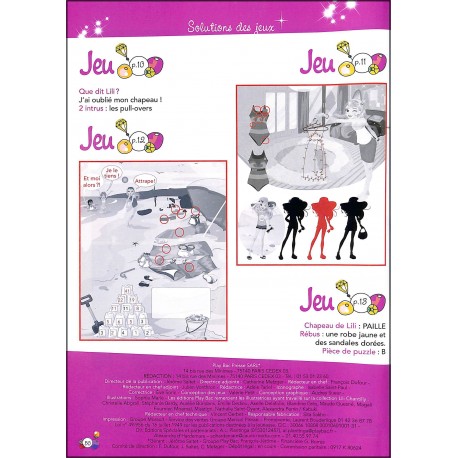 Le mag Lili Chantilly |Premier Numéro