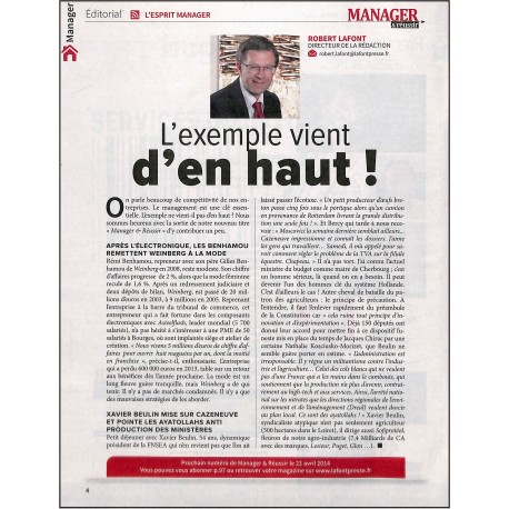 MANAGER & réussir |Premier Numéro