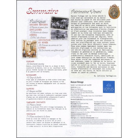 Maison Vintage |Premier Numéro