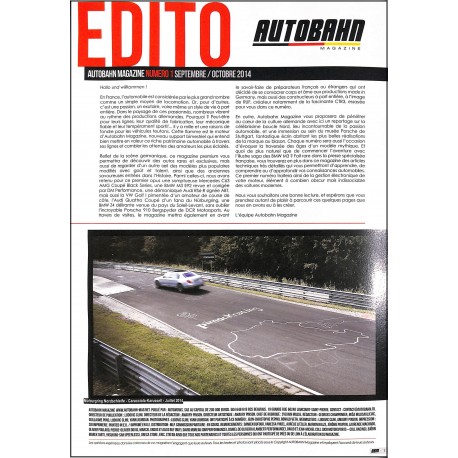 AUTOBAHN |Premier Numéro