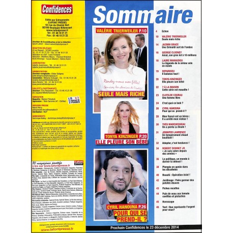 Confidences |Premier Numéro