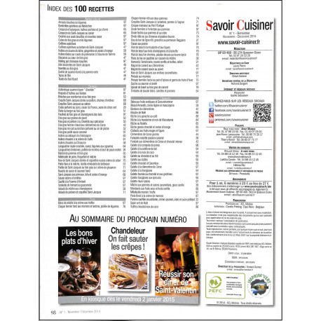 Savoir Cuisiner |Premier Numéro