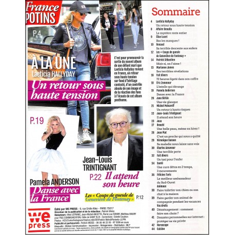 France Potins |Premier Numéro