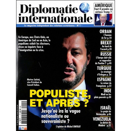 Diplomatie Internationale |Premier Numéro