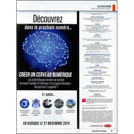 Les mystères de la science |Premier Numéro