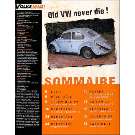 Volks MAG |Premier Numéro