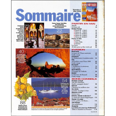 BON VOYAGE |Premier Numéro