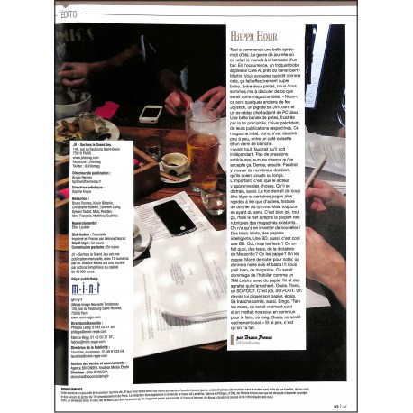 JV Sortons le grand jeu |Premier Numéro