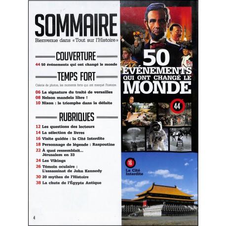 Tout sur L'Histoire |Premier Numéro