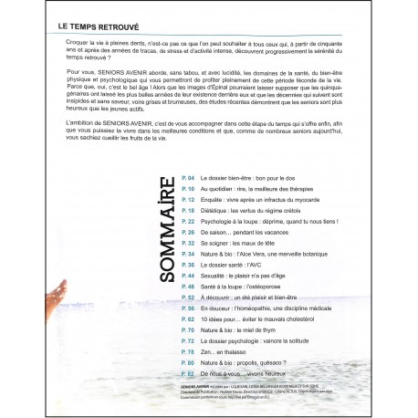 SENIORS AVENIR |Premier Numéro