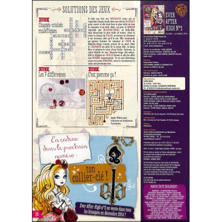 Ever After High |Premier Numéro