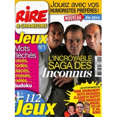 RIRE & CHANSONS Jeux |Premier Numéro