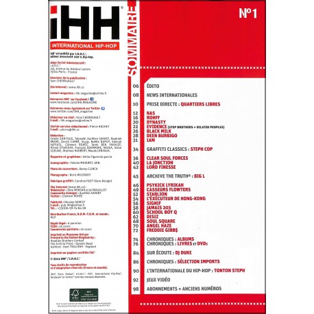 IHH |Premier Numéro