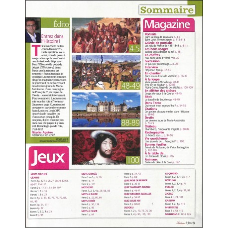 Histoire & Jeux |Premier Numéro