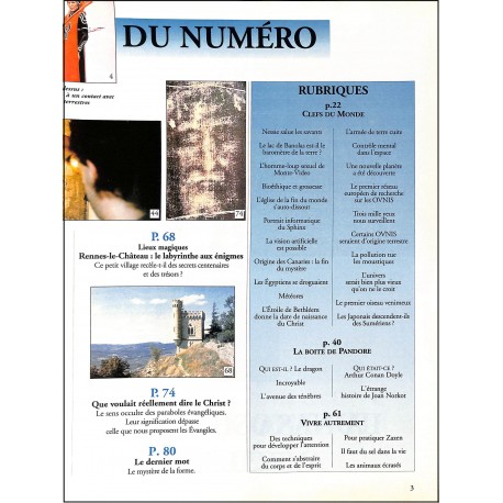 Année Zéro |Premier Numéro