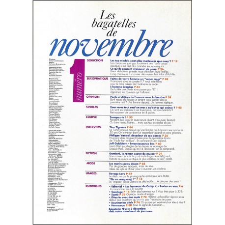 BAGATELLE |Premier Numéro