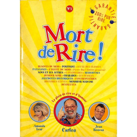 Mort de Rire |Premier Numéro