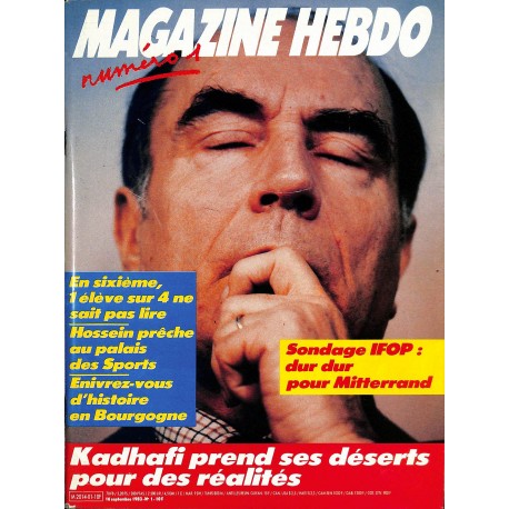 MAGAZINE HEBDO |Premier Numéro