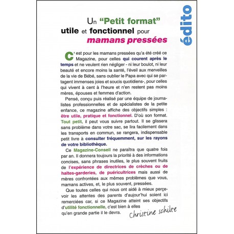 Info bébé |Premier Numéro