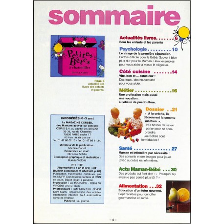 Info bébé |Premier Numéro
