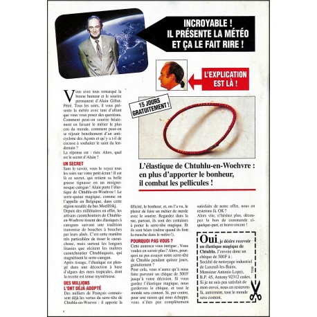 QUOI TÉLÉ |Premier Numéro