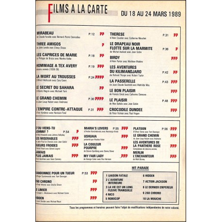 Télé 7 Vidéo |Premier Numéro