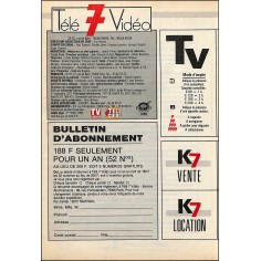 Télé 7 Vidéo |Premier Numéro 2