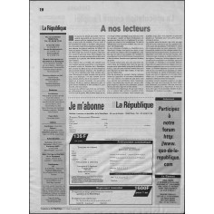La république |Premier Numéro 2