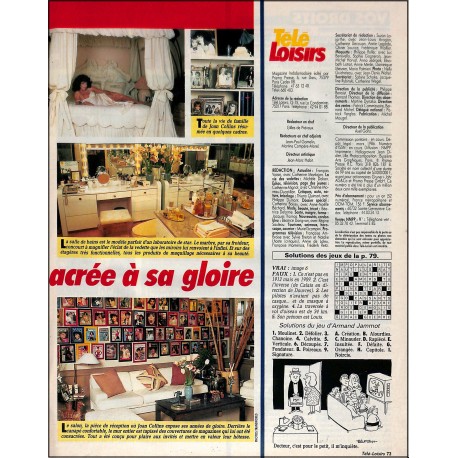 Télé Loisirs |Premier Numéro