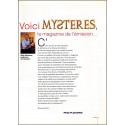 MYSTERES |Premier Numéro
