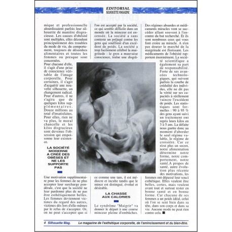 Silhouette magazine |Premier Numéro